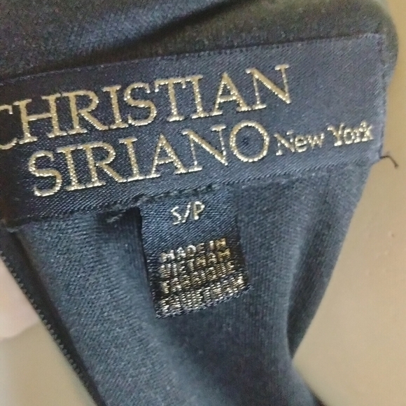 CHRISTIAN Siriano bodycon cocktail maxi dress size S/p - Picture 5 of 12